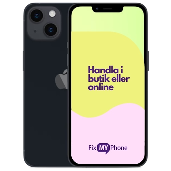 iPhone 14 Begagnad Svart 128 GB A+: Perfekt skick