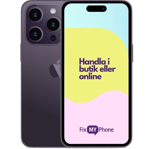 iPhone 14 Pro Max Brugt Refurbished Deep Purple 128 GB B: Bra skick