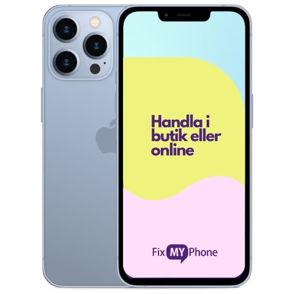 iPhone 13 Pro Max Begagnad Blue 128 GB c: Okej skick