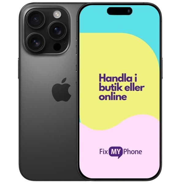 iPhone 16 Pro Max Brugt Refurbished Black 256 GB A+: Perfekt skick