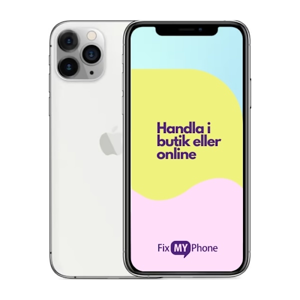 iPhone 11 Pro Max Brugt Refurbished Silver 512 GB B: Bra skick
