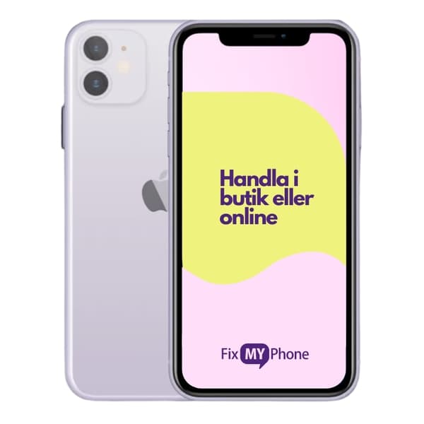 IPhone 11 Begagnad Purple 64 GB A+: Perfekt skick