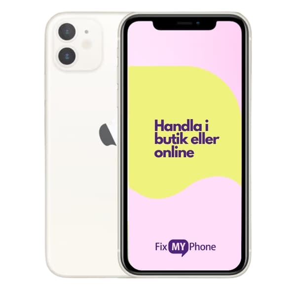 IPhone 11 Käytetty Refurbished White 64 GB A: Mycket bra skick