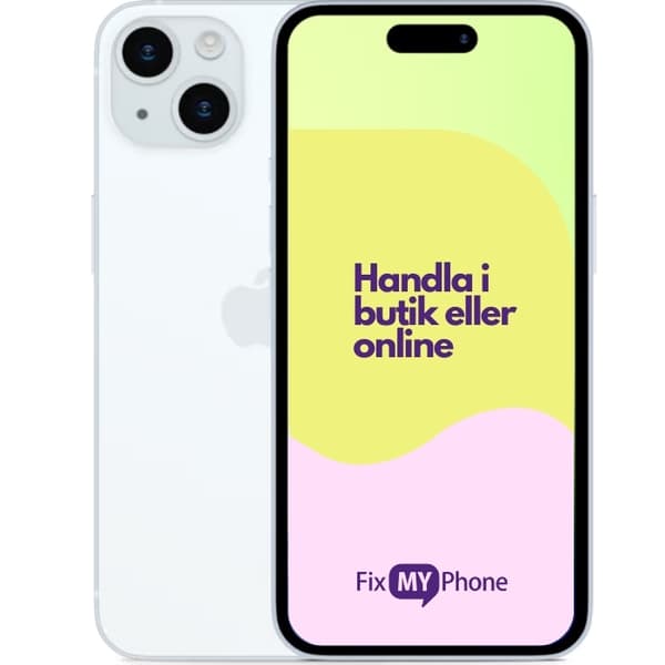 iPhone 15 Begagnad Blue 128 GB A+: Perfekt skick