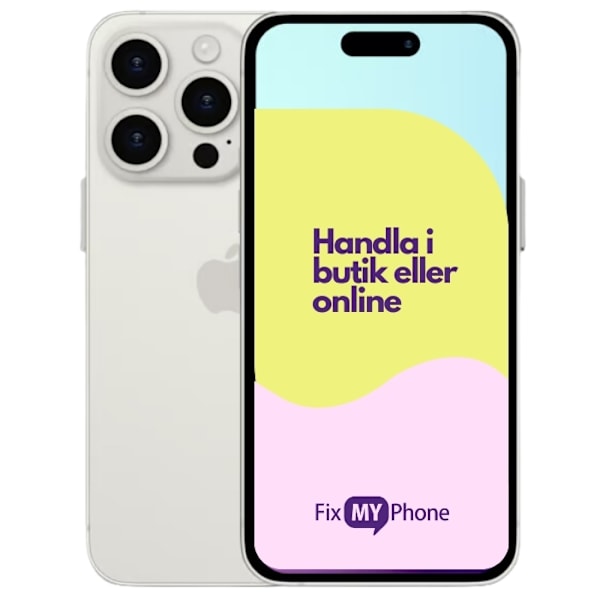 iPhone 15 Pro Käytetty Refurbished 128 GB B: Bra skick
