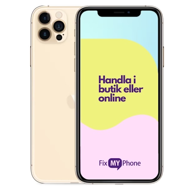 iPhone 12 Pro Max Käytetty Refurbished Guld 128 GB B: Bra skick