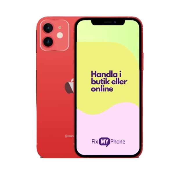 iPhone 12 Mini Begagnad Röd 64 GB A+: Perfekt skick