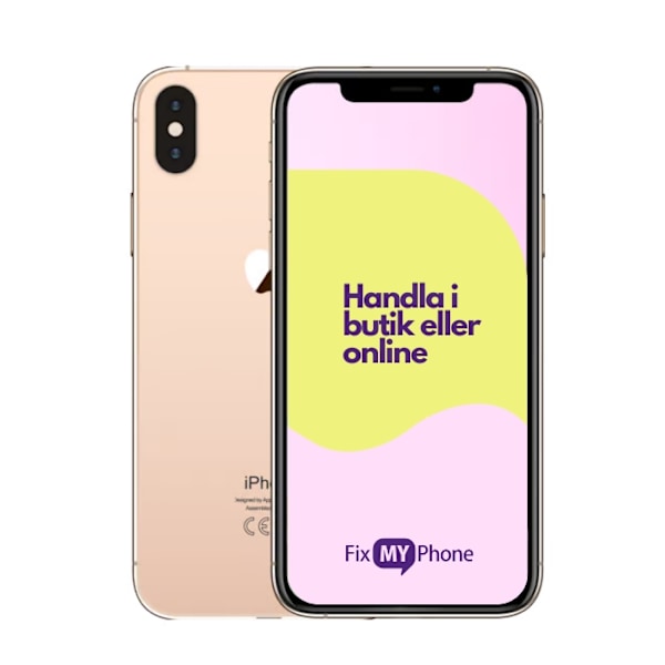 iPhone XS Max Käytetty Refurbished Guld 256 GB A: Mycket bra skick