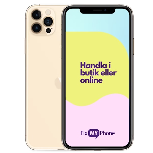 iPhone 12 Pro Käytetty Refurbished Guld 256 GB C: Okej skick