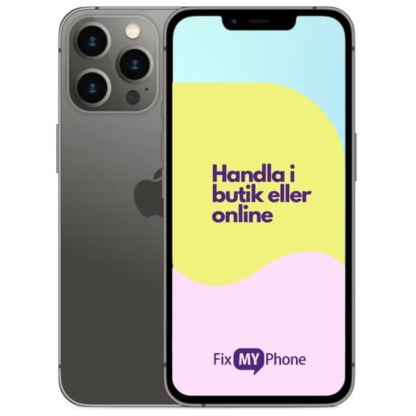 iPhone 13 Pro Max Begagnad Graphite 128 GB A+: Perfekt skick