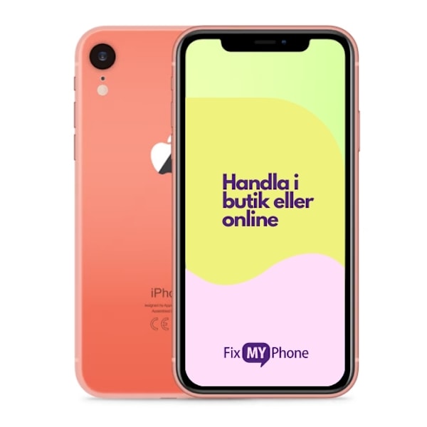 iPhone XR Käytetty Refurbished Korall 64 GB, Korall, Premium