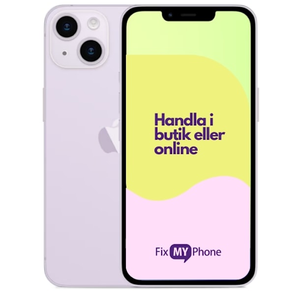 iPhone 14 Plus Brugt Refurbished Purple 128 GB A: Mycket bra skick