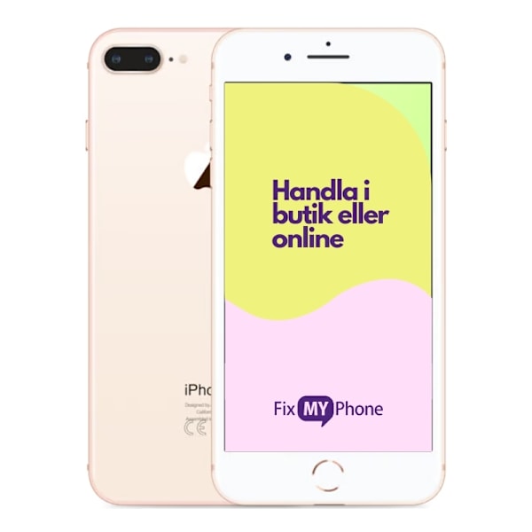 iPhone 8 Plus Brugt Refurbished Guld 256 GB C: Okej skick