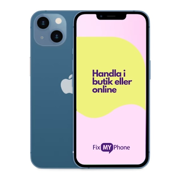 iPhone 13 Begagnad Blå 256 GB, Blå, Premium