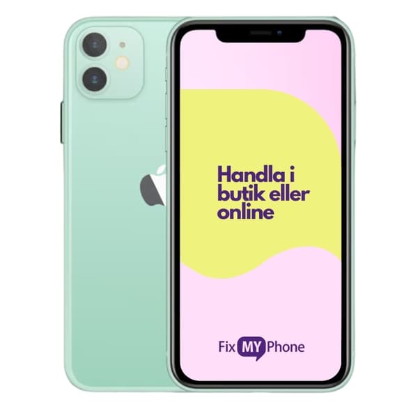 IPhone 11 Begagnad Green 128 GB B: Bra skick