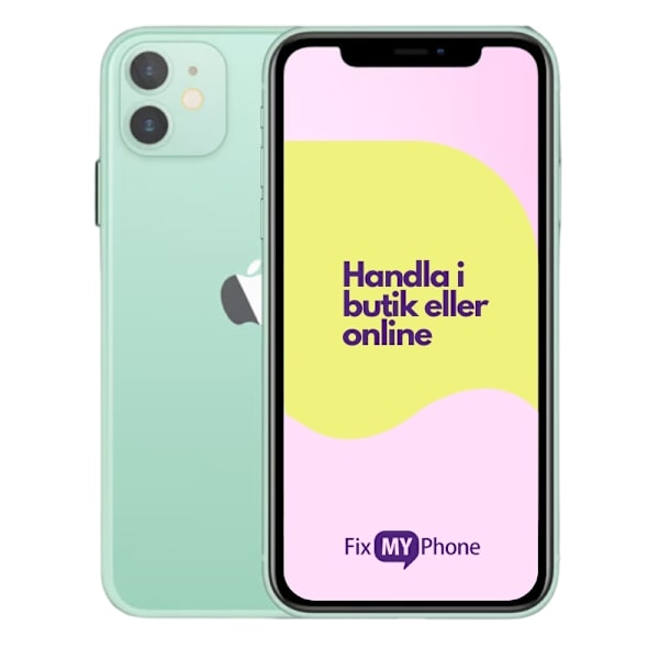 IPhone 11 Brugt Refurbished Grön 64 GB A+: Perfekt skick