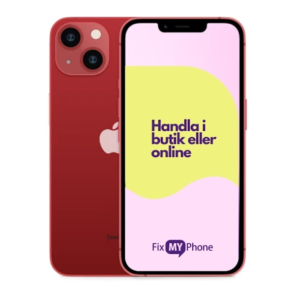 iPhone 13 Käytetty Refurbished Röd 512 GB A+: Perfekt skick