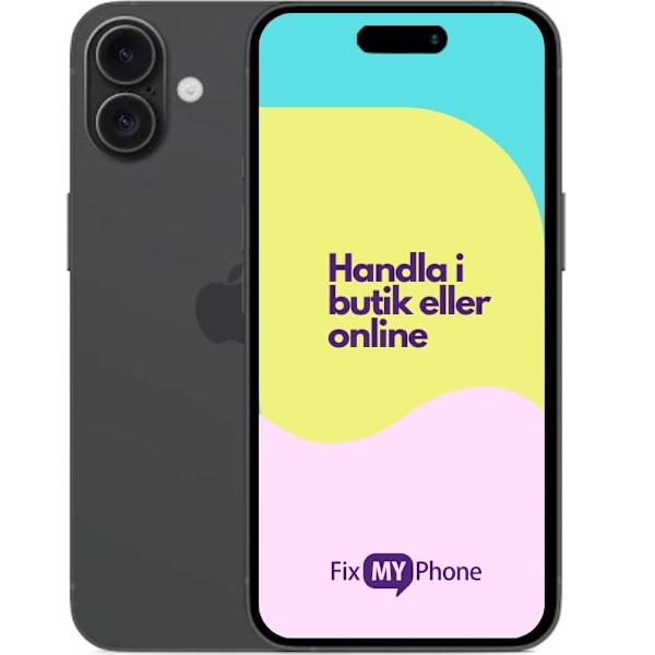 iPhone 16 Käytetty Refurbished förnyad 256 GB A: Mycket bra skick