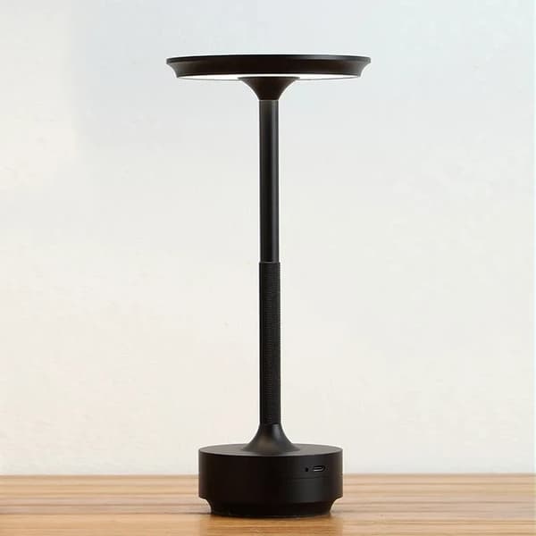 Cordless Table Lamp / Desk Lamp - LED Lamp 2-Pack Black 1200 2-Pack Svart