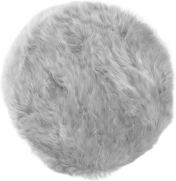 Supermjuk matta, fluffig golvmatta, sovrumsgolvmatta 60*150cm black