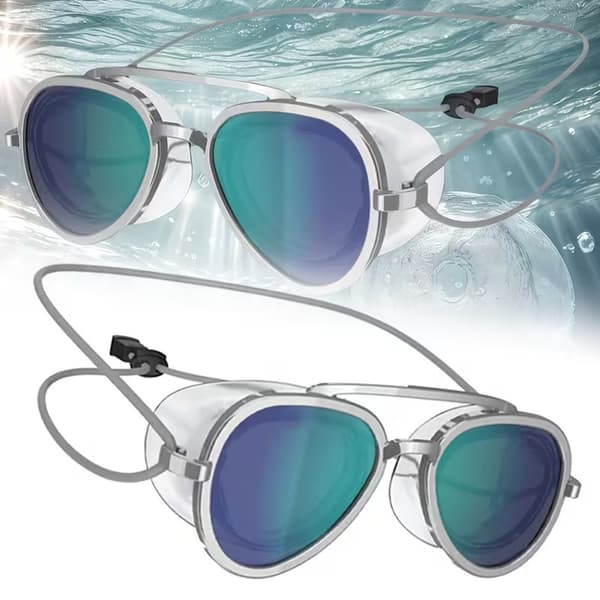 Unisex simglasögon för vuxna blue