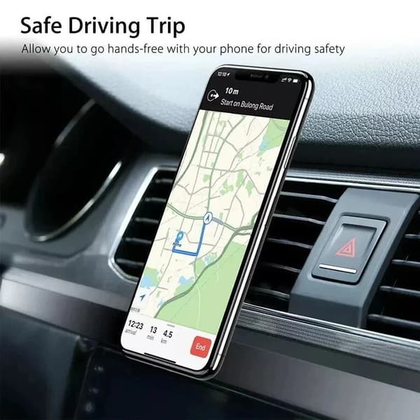 Bil Magnet Magnetisk Luftventil Stativ Holder Universal Til Mobile Mobiltelefoner
