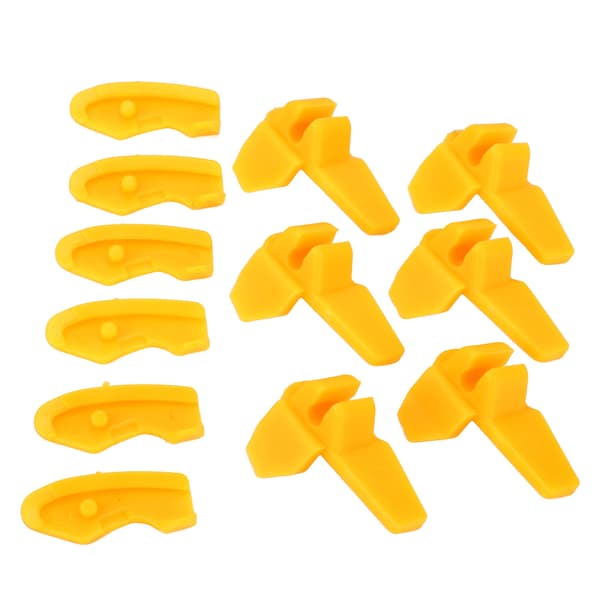 6 Pair Tire Changer Mount Demount Duck Head Inserts Wheel Rim Protector for Tire Changer Machine