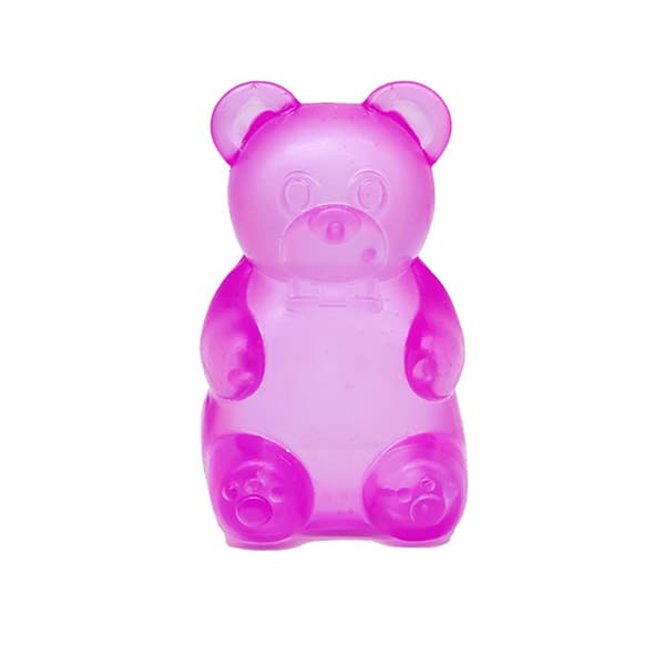 Maltose Squishy Stressavlastningsleke Purple Candy Bear