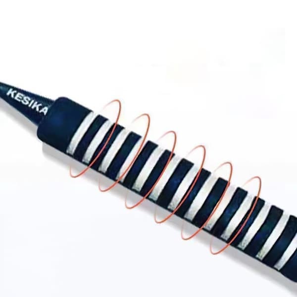 Badmintonracket Dobbelt Racket Slitesterk 2 racketer blå C