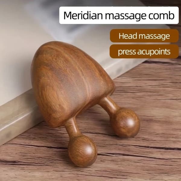 Næsemassager i træ, ansigtsafslappende massager, øjenmassager.