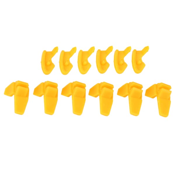 6 Pair Tire Changer Mount Demount Duck Head Inserts Wheel Rim Protector for Tire Changer Machine