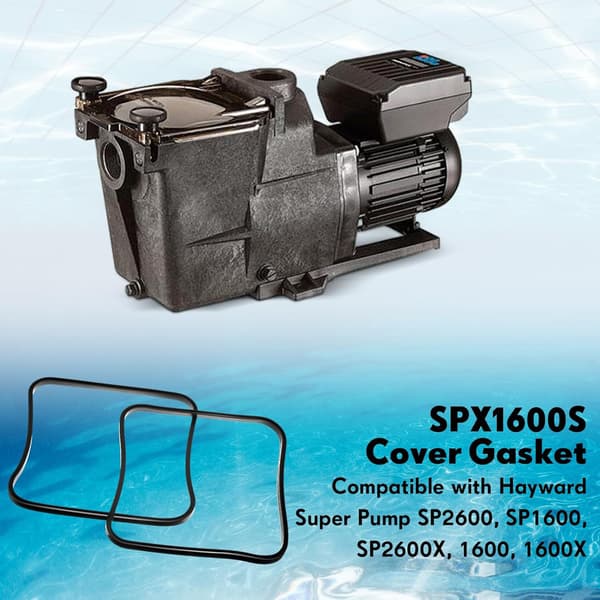 2-pack Hayward SPX1600S pumpkåpspackningar - O-177 Super Pump Ersättningspackningar