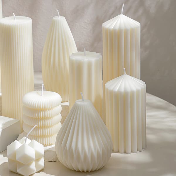 Auspicious Cloud Bubble Aromaterapi Lys – 1070g Elegant 3-Væge Duftlys til Boligindretning, Bryllupper & Bryllupsgaver (250×85×80mm)