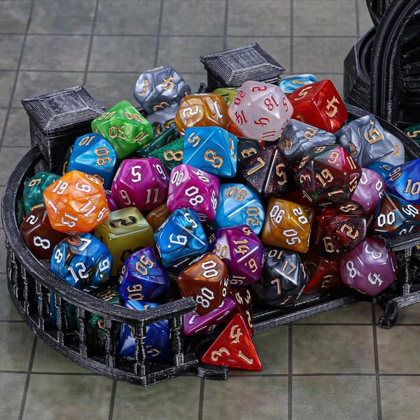 70 stk. polyhedrals terningesæt, DND RPG terninger til Dungeons and Dragons, bordspil, farverig flersidet terningesamling til spilelskere