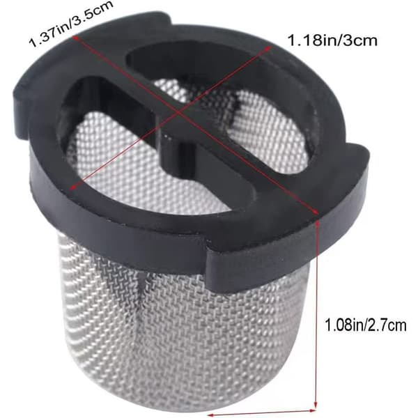 Polaris 6-504-00 Väggmonterad Silfilter - Snabbkopplingsersättning