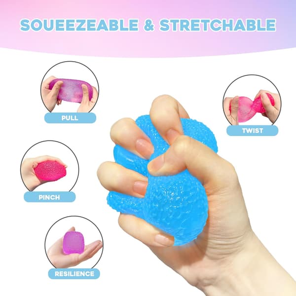 Maltose Squishy Stressaflastningslegetøj pink Candy Maltose
