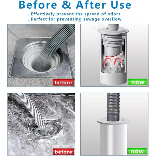 Washing Machine Drain Plug - Sealing Ring - Suitable for Pipe Inner Diameter 35 - 40 mm - Drain Plug - Drain Seals