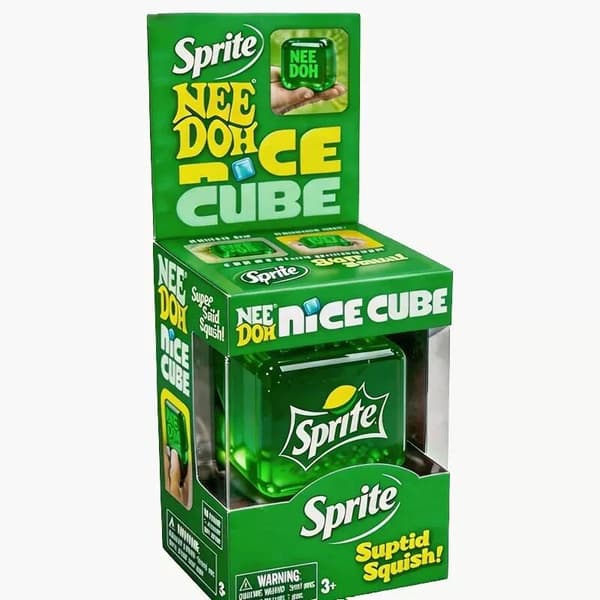 Ny tryckavlastningsklämma Schyling Needoh Nice Cube Sensorisk Fingerspetsleksak