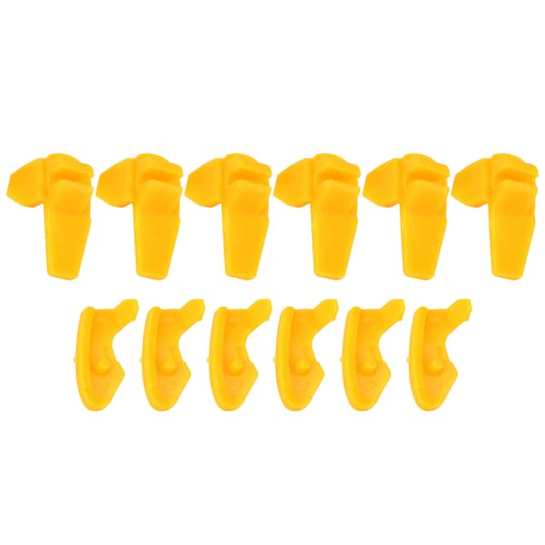 6 Pair Tire Changer Mount Demount Duck Head Inserts Wheel Rim Protector for Tire Changer Machine