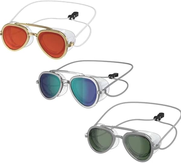 Unisex-uimalasit aikuisille green
