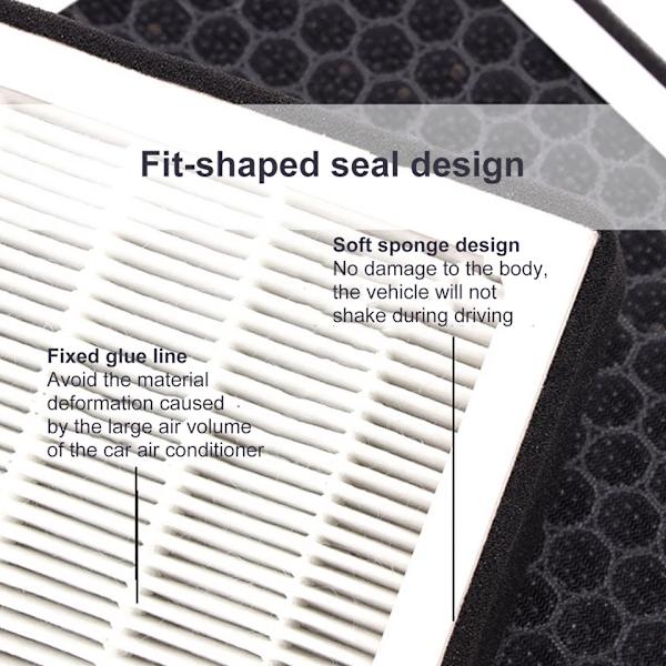 HEPA bil luftfilter egnet til Tesla Model 3 aircondition filter udskiftning