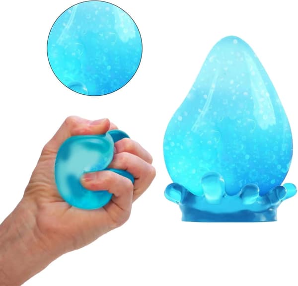 Maltose Squishy Stressavlastningsleke blue Dream Water Drop