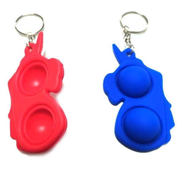 Yksisarvinen Fidget Toy / Fidget Lelu / Simple Dimple Vihreä Grön