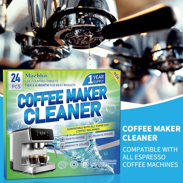 Rengøringstabletter til kaffemaskiner - Universal afkalker til espresso- og kaffemaskiner