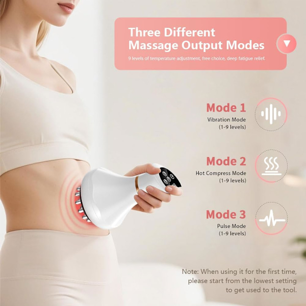 Lymphatic Drainage Massager - Deep Massage for Body & Cellulite