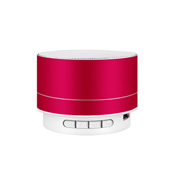 Mini bärbar Bluetooth-högtalare, uppladdningsbar trådlös stereosubwoofer, stöder USB / TF / FM-lägen. red