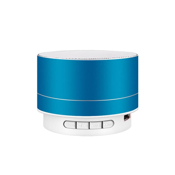 Mini bärbar Bluetooth-högtalare, uppladdningsbar trådlös stereosubwoofer, stöder USB / TF / FM-lägen. BLUE