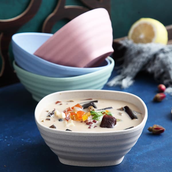 Hvedestråservice | Minimalistisk, let og holdbart til moderne svenske hjem bowl 14cm