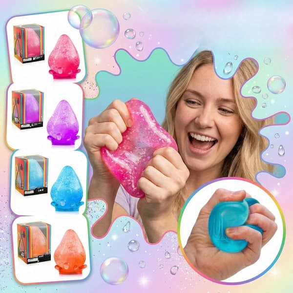 Maltose Squishy Stressaflastningslegetøj pink Dream Water Drop