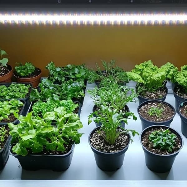 Plant lighting grow light for indoor plants, with full spectrum and timer White White
